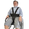 Cinto de segurança idoso cadeirante ( colete em V -3em 1)